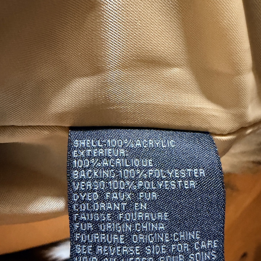 Steve Madden Faux Fur Vest M - Picture 7 of 8